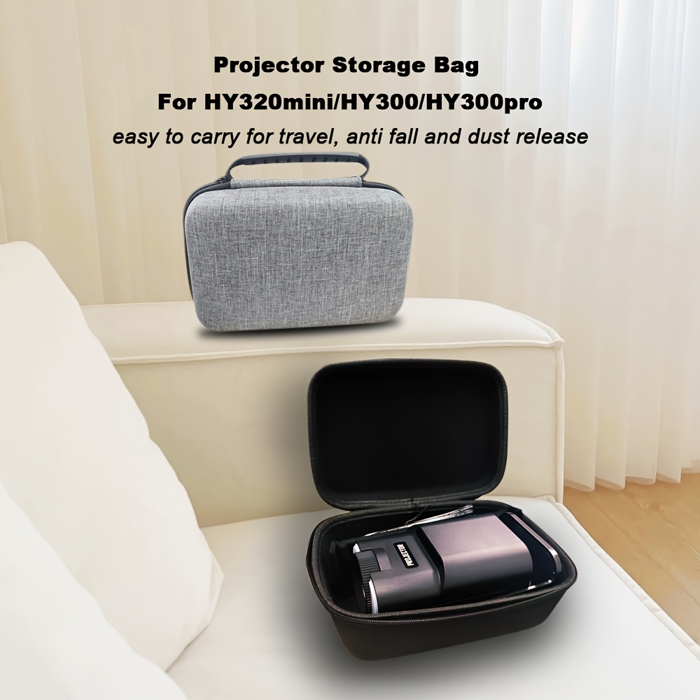 Tragetasche für Projektor HY300 Pro / HY320 - Ideal für Reisen und Schutz - Schwarz