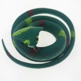 Realistische falsche Schlange Silikon-Spielzeug für Halloween (50 cm) - Zufällige Farbe