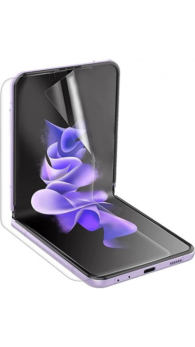 Samsung Galaxy Z Flip 3 Schutzfolie - Flexibler Bildschirmschutz aus Hydrogel TPU