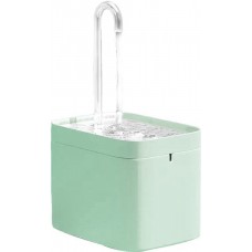 Fontaine à eau electrique pour chat/chien distributeur 1.5L water dispenser - Vert clair
