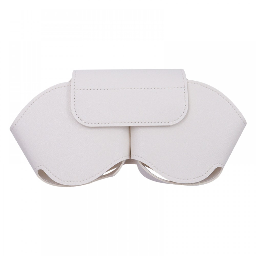 AirPods Max Case Hülle - Transporthülle aus Kunstleder - Weiss