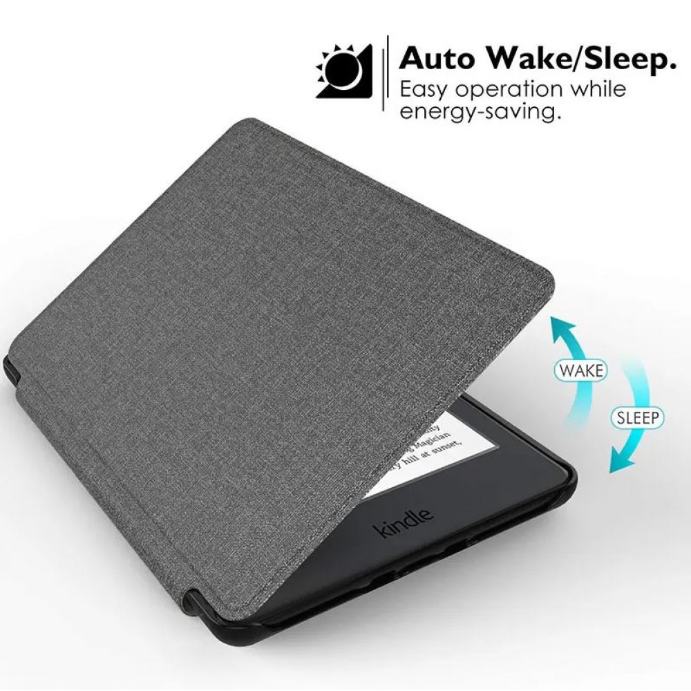Fourre Kindle Paperwhite 2021 - Étui de protection Flip Auto On & Off - Or