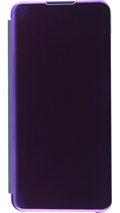 Hülle Samsung Galaxy S21 5G - Clear View Cover dunkelblau