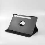 Galaxy Tab S9 Ultra / Tab S8 Ultra Case Hülle - Premium Flip 360 - Schwarz