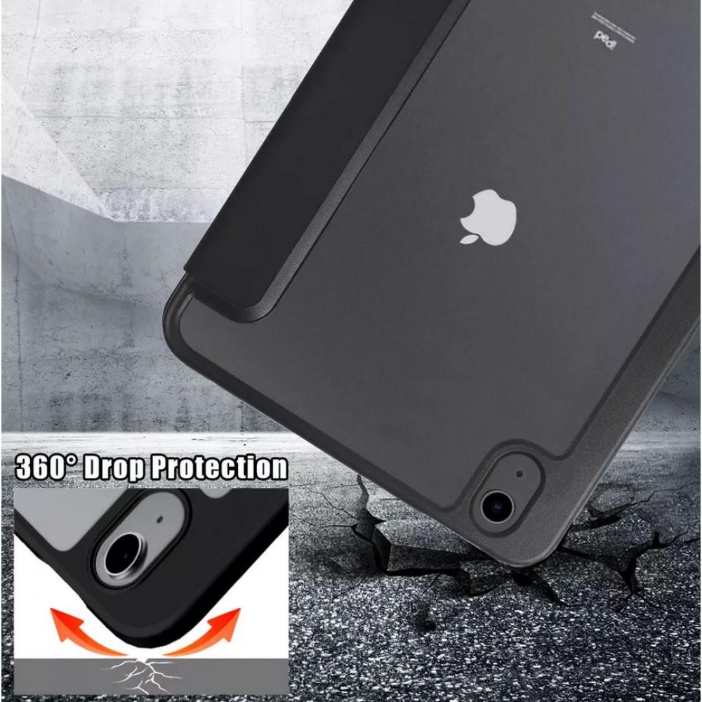 iPad mini 6 (8.3"/2021) Case Hülle - Ultra-Slim Shockproof Case mit Transparenter Rückseite - Hellblau