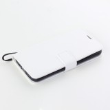Hülle iPhone 11 - Premium Flip Leder Tasche - Weiss