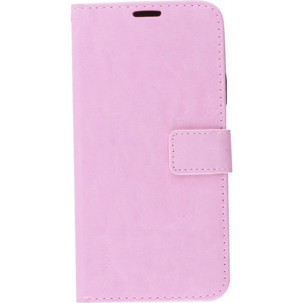 Hülle iPhone 11 - Premium Flip - Hellrosa