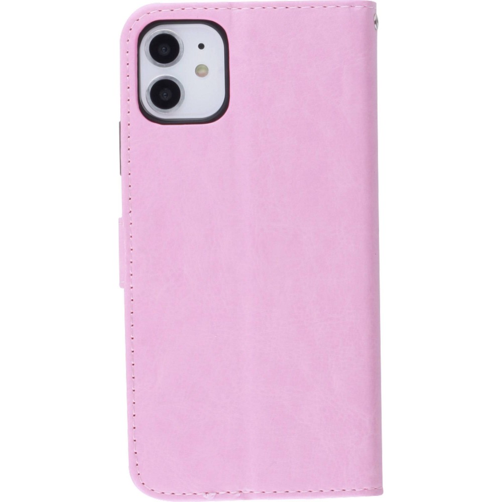 Hülle iPhone 11 - Premium Flip - Hellrosa