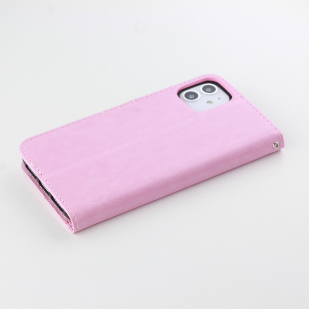 Hülle iPhone 11 - Premium Flip - Hellrosa