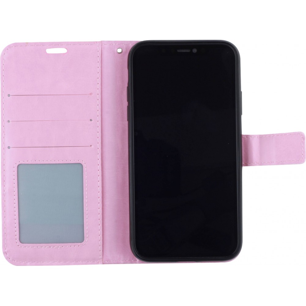 Hülle iPhone 11 - Premium Flip - Hellrosa