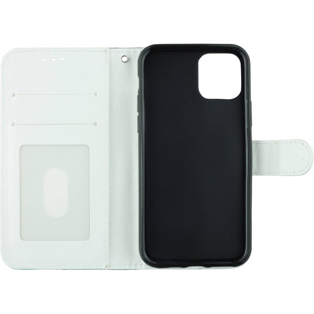 Hülle iPhone 11 - Flip Dreamcatcher owls