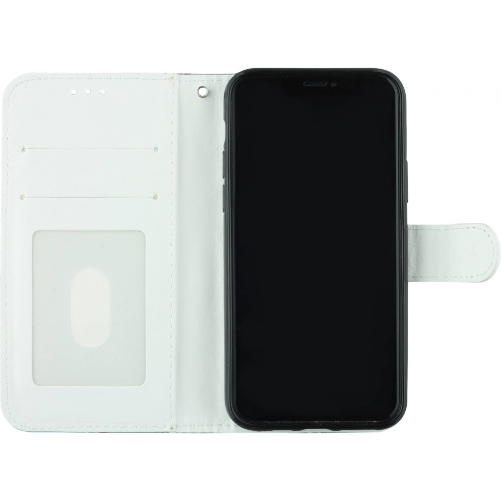 Hülle iPhone 11 - Flip Dreamcatcher owls