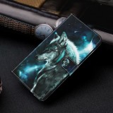 Hülle iPhone 16e - 3D Flip Wolf Universe