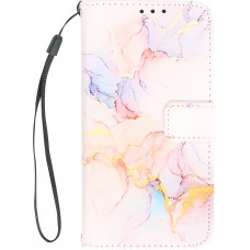 iPhone 13 Pro Case Hülle - Flip Wallet Liquid Color mit Magnet Verschluss - Sunrise