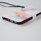 iPhone 13 Pro Case Hülle - Flip Wallet Liquid Color mit Magnet Verschluss - Sunrise