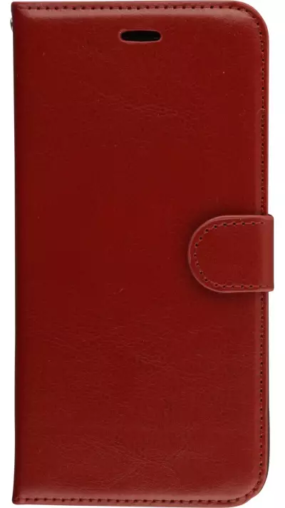 Hülle Samsung Galaxy S25 Ultra - Premium Flip Leder Tasche - Braun