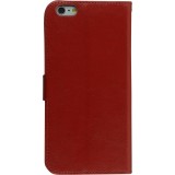 Hülle Samsung Galaxy S25 - Premium Flip Leder Tasche - Braun
