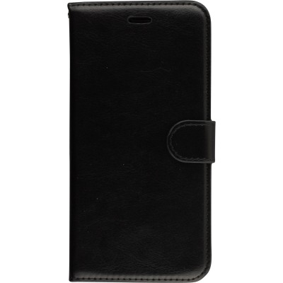 Hülle Samsung Galaxy S8 - Premium Flip Leder Tasche - Schwarz