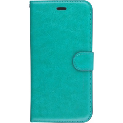 Hülle Samsung Galaxy S8 - Premium Flip Leder Tasche - Türkis