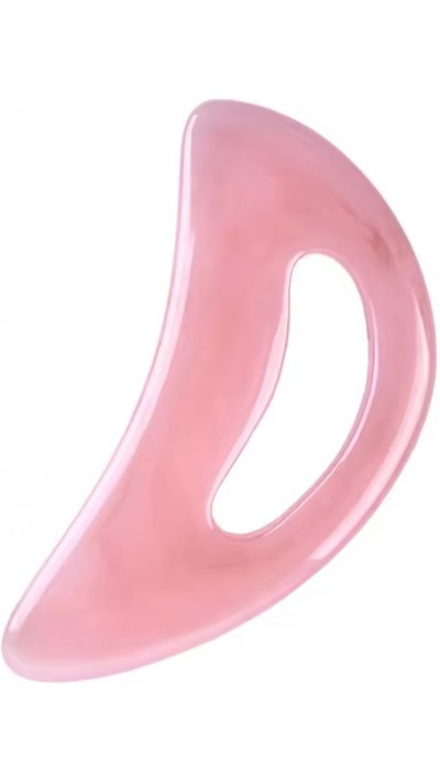 Gua Sha Beine und Körper - Massagewerkzeug zur Entspannung und Entgiftung - Rosa
