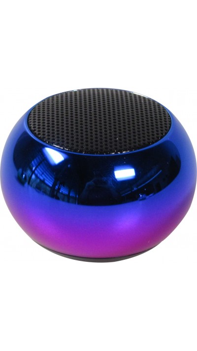 Ultra kleine mini Bluetooth Lautsprecher BT 5.0 TWS Wireless Speakers - Blau