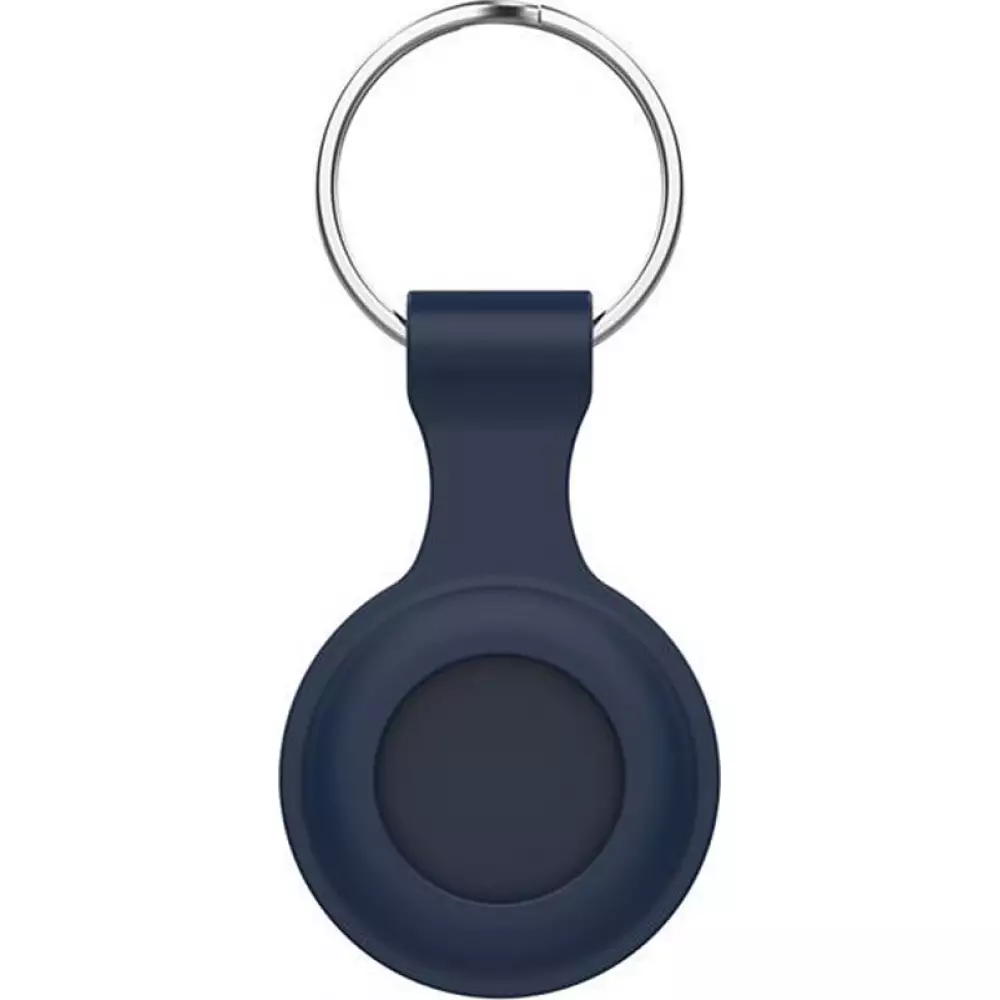 AirTag Schlüsselanhänger - Silikon dunkelblau