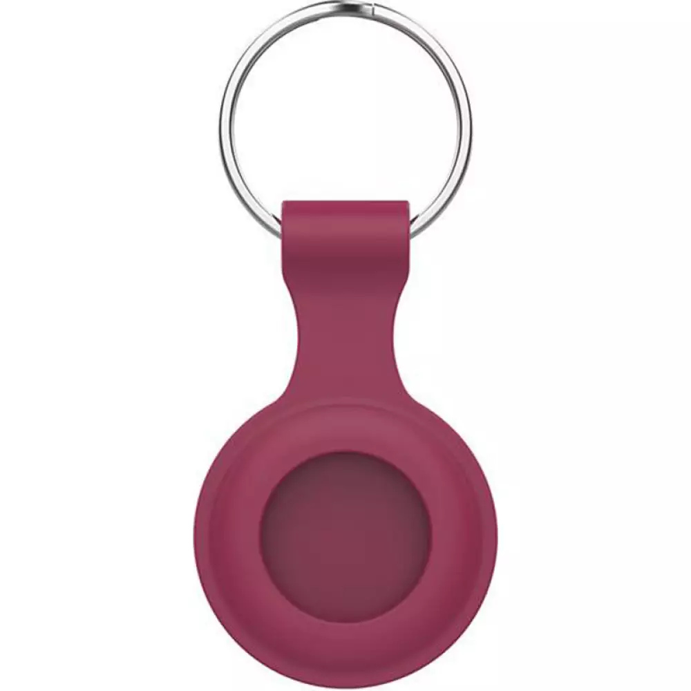AirTag Schlüsselanhänger - Silikon - Rot