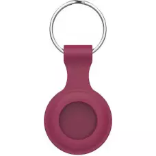 AirTag Schlüsselanhänger - Silikon - Rot