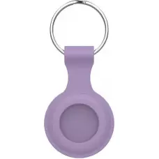 AirTag Schlüsselanhänger - Silikon - Violett