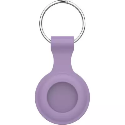 AirTag Schlüsselanhänger - Silikon - Violett