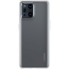 Hülle OPPO Find X3 Pro - Gummi Transparent Silikon Gel Simple Super Clear flexibel