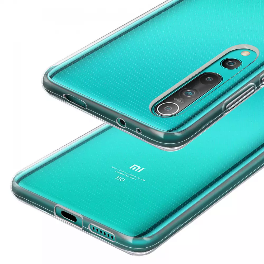 Hülle 12 Pro 5G - Gummi Transparent Silikon Gel Simple Super Clear flexibel