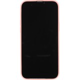 iPhone 15 Pro Max Case Hülle - Soft-Shell silikon cover mit MagSafe und Kameraschutz - Rosa