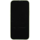 Housse iPhone 15 Pro Max - Coque en silicone souple avec MagSafe et protection pour caméra - Vert
