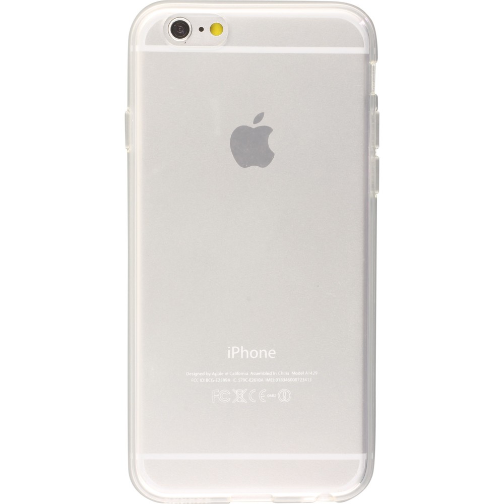 Hülle iPhone 16e - Gummi Transparent Silikon Gel Simple Super Clear flexibel