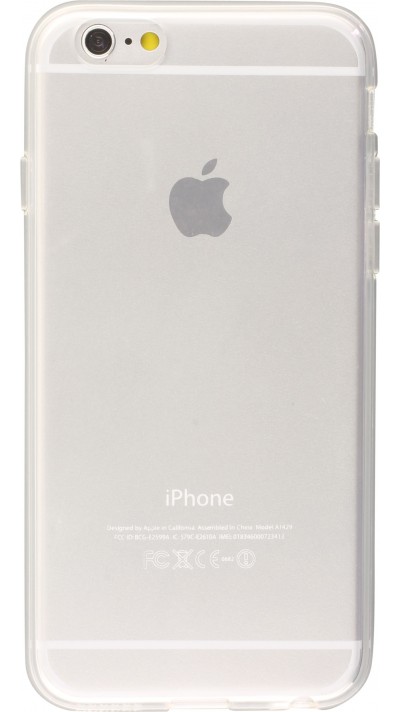 Hülle iPhone 7 / 8 / SE (2020, 2022) - Gummi Transparent Silikon Gel Simple Super Clear flexibel