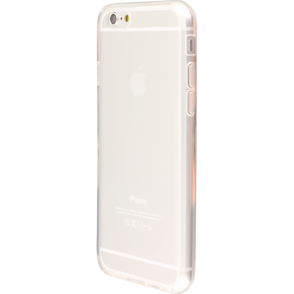 Hülle iPhone 16e - Gummi Transparent Silikon Gel Simple Super Clear flexibel