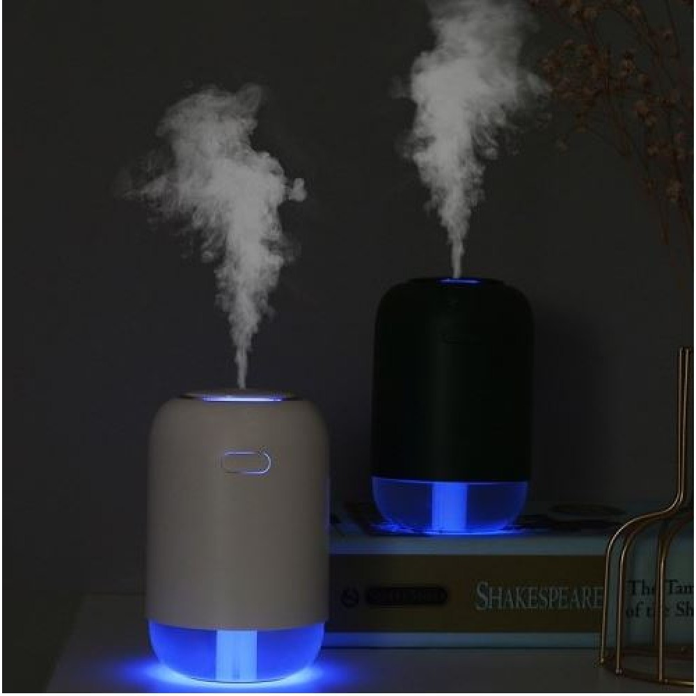 Portabler Luftbefeuchter H03 mit LED Ambientebeleuchtung - Weiss