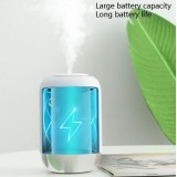 Portabler Luftbefeuchter H03 mit LED Ambientebeleuchtung - Weiss