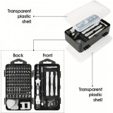 Kit de tournevis multifonction 115 en 1 avec embouts spéciaux et aimantation forte - Boite à outil professionnelle