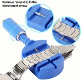 Uhren Reparatur Werkzeug Set (147 Teile) - Komplettes Uhrenmacher Kit - Schwarz