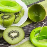 Kiwi Schneider & Fruchtentferner - Küchen Werkzeug für Kiwis - Grün