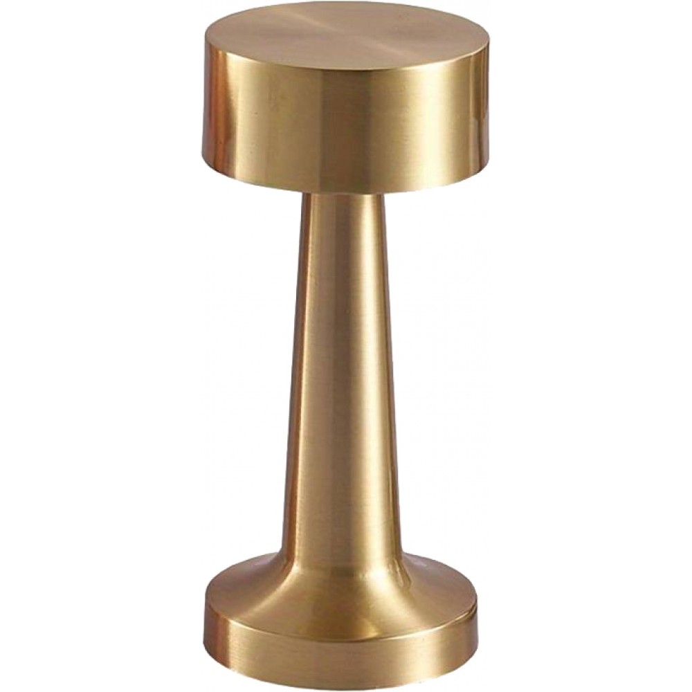 Tischlampe Metall Kupfer Vintage Wireless LED Touch-Control - Gold