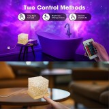 Lampe projecteur d'onde marine animée / vagues d'eau / monde sous-marin (16 couleurs RGB) avec télécommande