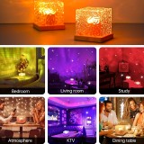 Lampe projecteur d'onde marine animée / vagues d'eau / monde sous-marin (16 couleurs RGB) avec télécommande