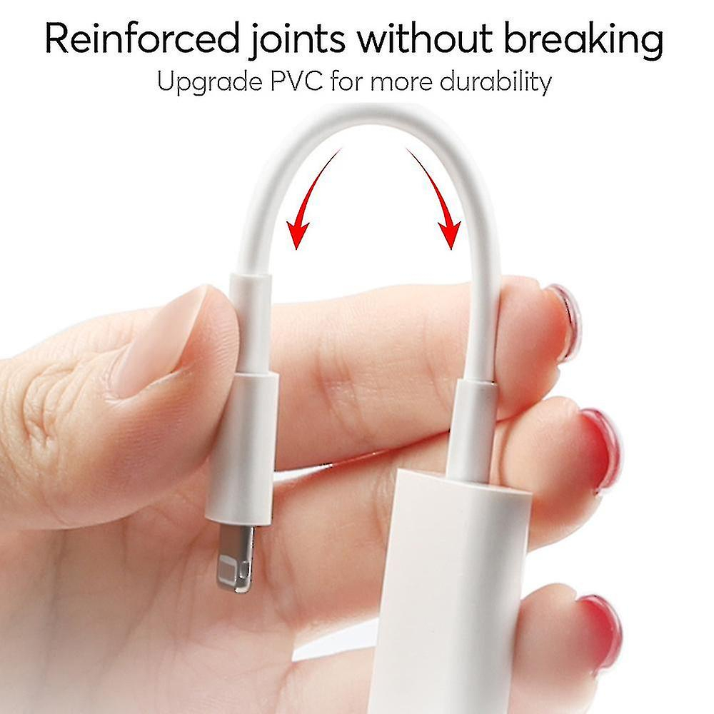 SD-Speicherkartenleser auf Lightning / iPhone-Adapter - Weiss