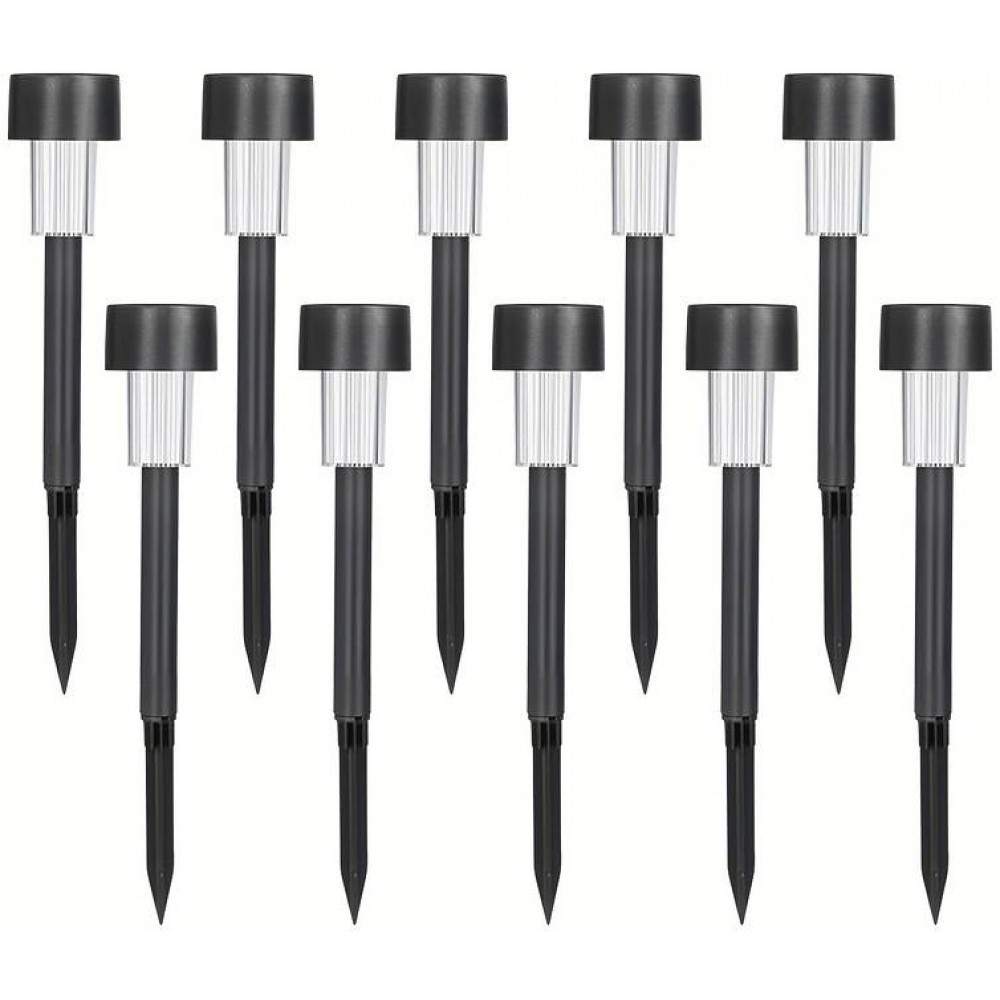 10er-Set Solar-LED-Lampen Ambience für den Außenbereich - Garten - Balkon - Terrasse