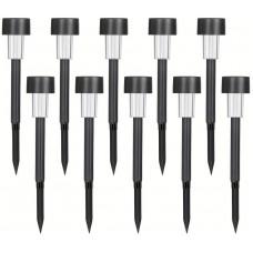 10er-Set Solar-LED-Lampen Ambience für den Außenbereich - Garten - Balkon - Terrasse