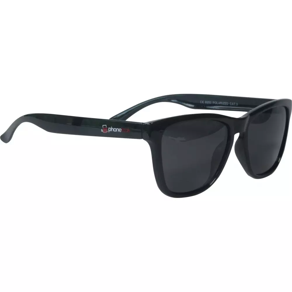 UV400 Sonnenbrillen mit Kunststoffrahmen PhoneLook - Schwarz