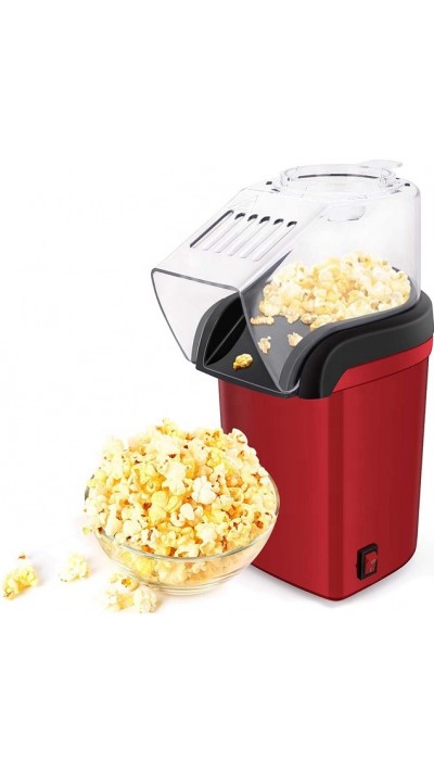 Popcorn Maschine Retro style vintage 90er Jahre Popcorn maker für Zuhause - Rot